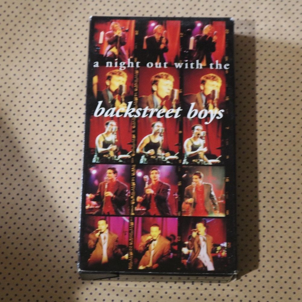 A Night Out with the Backstreet Boys VHS